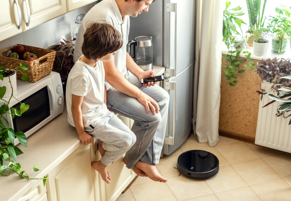 robot vacuum cleaner with wet mop